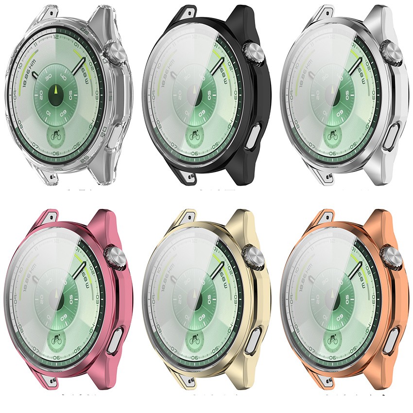 Watch Case for Huawei Watch GT 6 46mm Scratch-Resistant Protective Shell Bumper