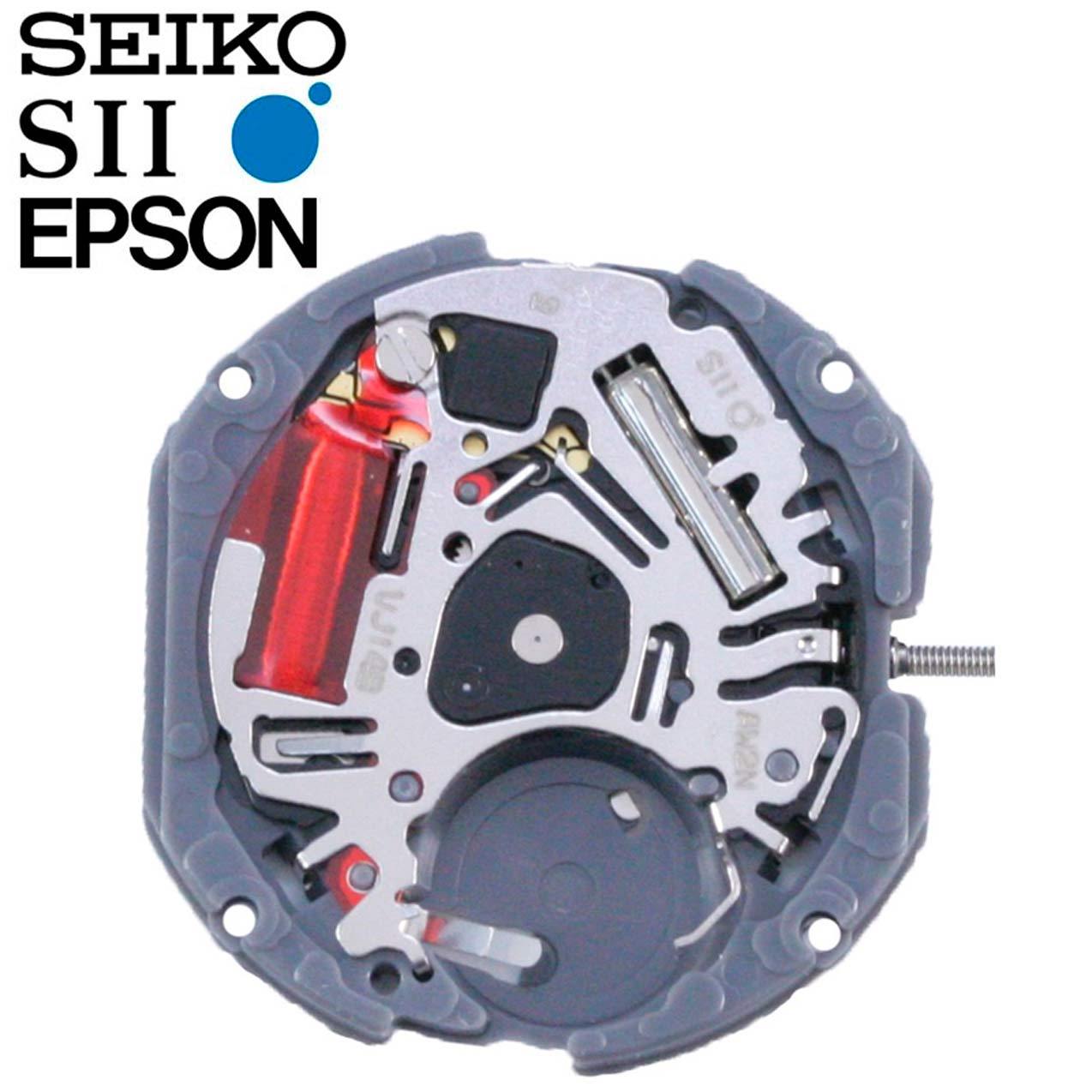 New Japan SII / TMI / Epson VJ14 Watch Movement, 8 3/4 Ligne, 2 Hands Date at 3