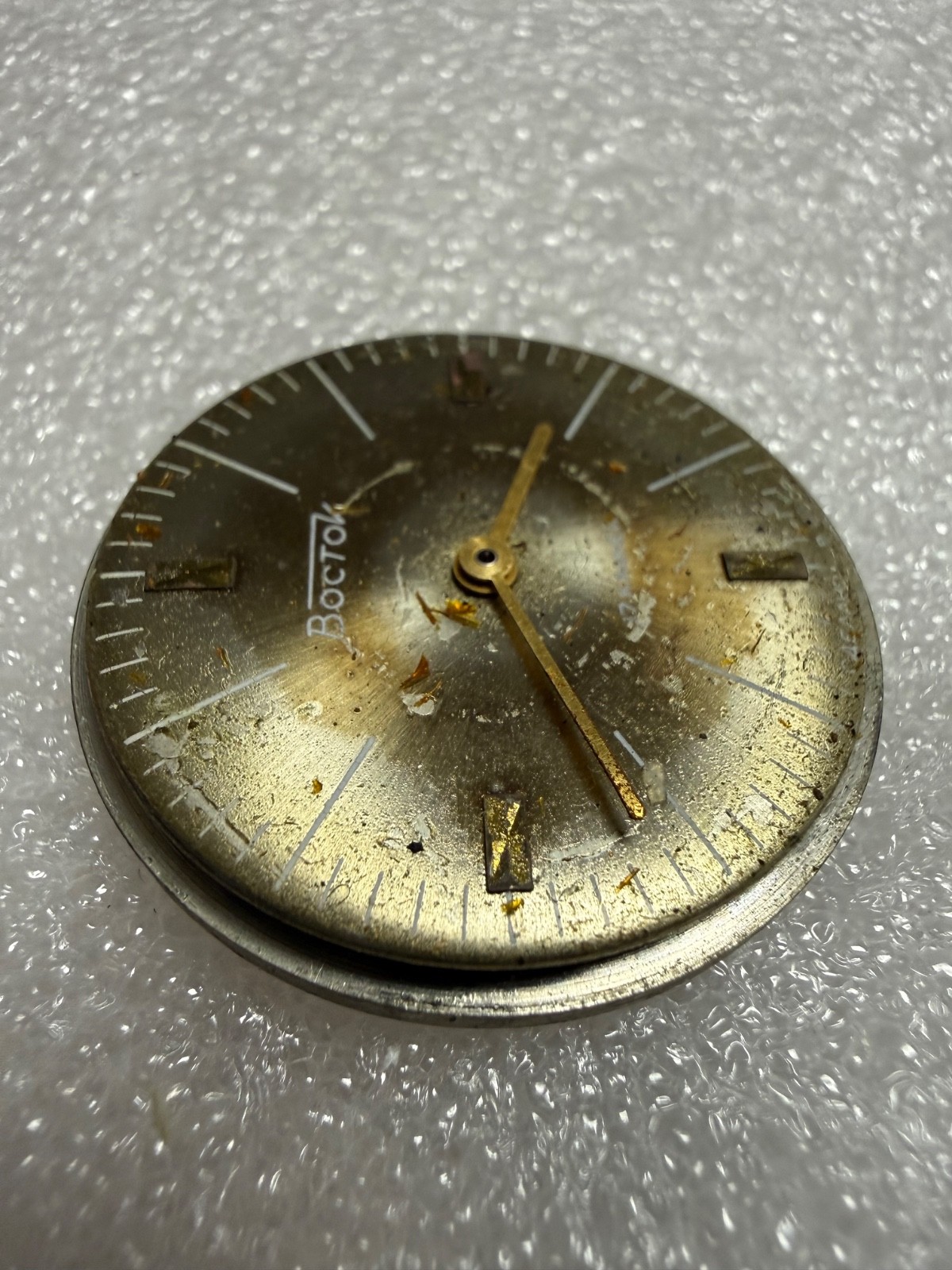 Watch movement USSR Vostok Cal.2409A plus Dial.For parts.