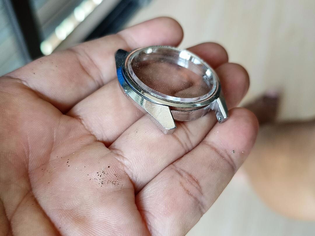 GENUINE USED CASE W/ CRYSTAL SEIKO KS KING SEIKO 4502-7000 4502-7001