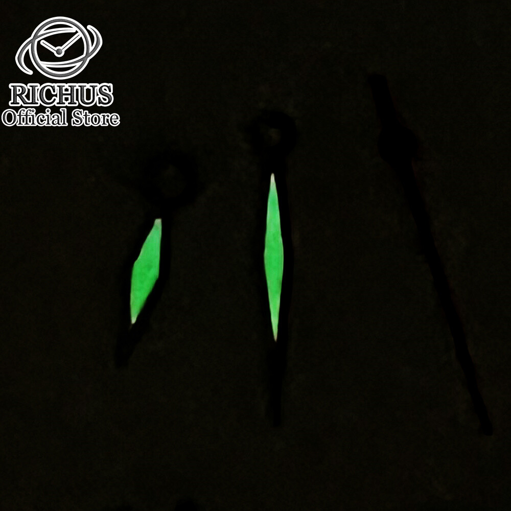 Green Luminous Watch Hands Fit NH35 NH36 ETA2824 2836 PT5000 Watches Parts