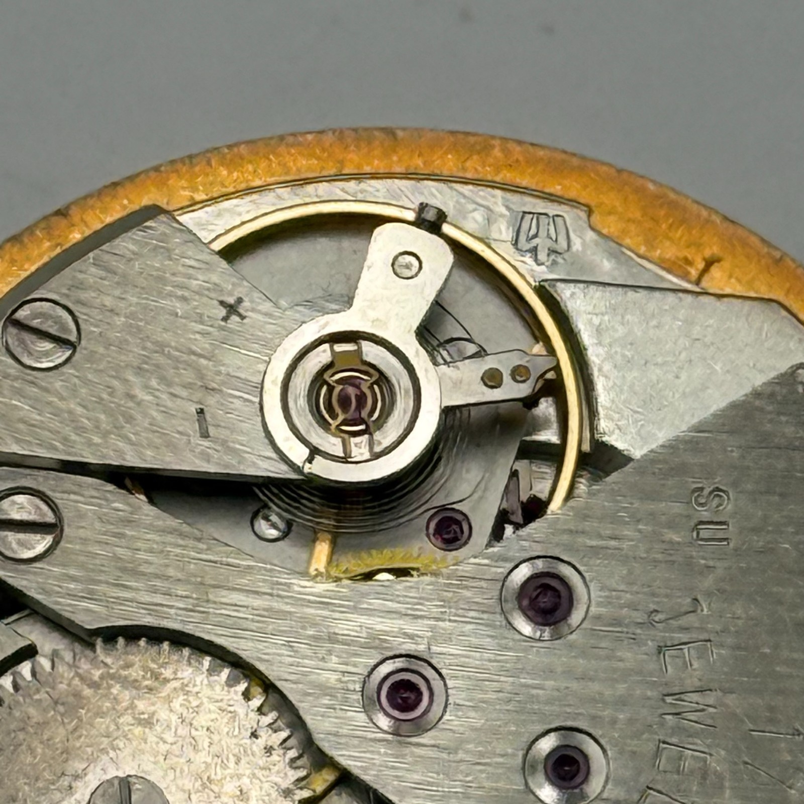 Poljot 2614.2H Watch Movement Sekonda Soviet 17 Jewels Parts Repair 26.4mm