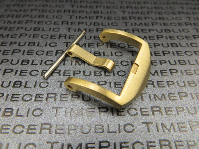 20mm Top Grade Bronze Screw In Thumbnail Buckle 1pc Tang Buckle PANERAI 20