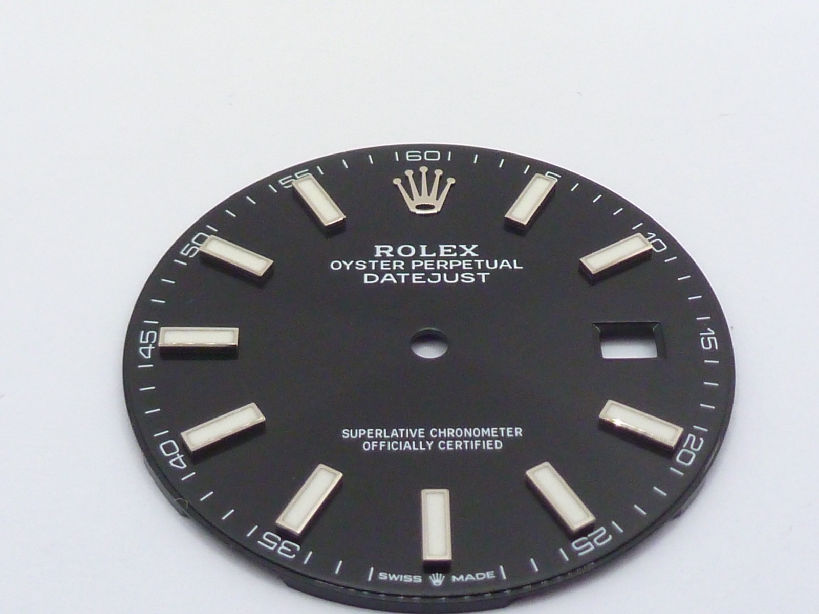 Original Rolex Datejust 126334 126300 Black Stick Dial 41mm New 2025