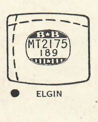 ELGIN : MULTIPLE MODELS – Tonneau 21.7mm x 18.9mm