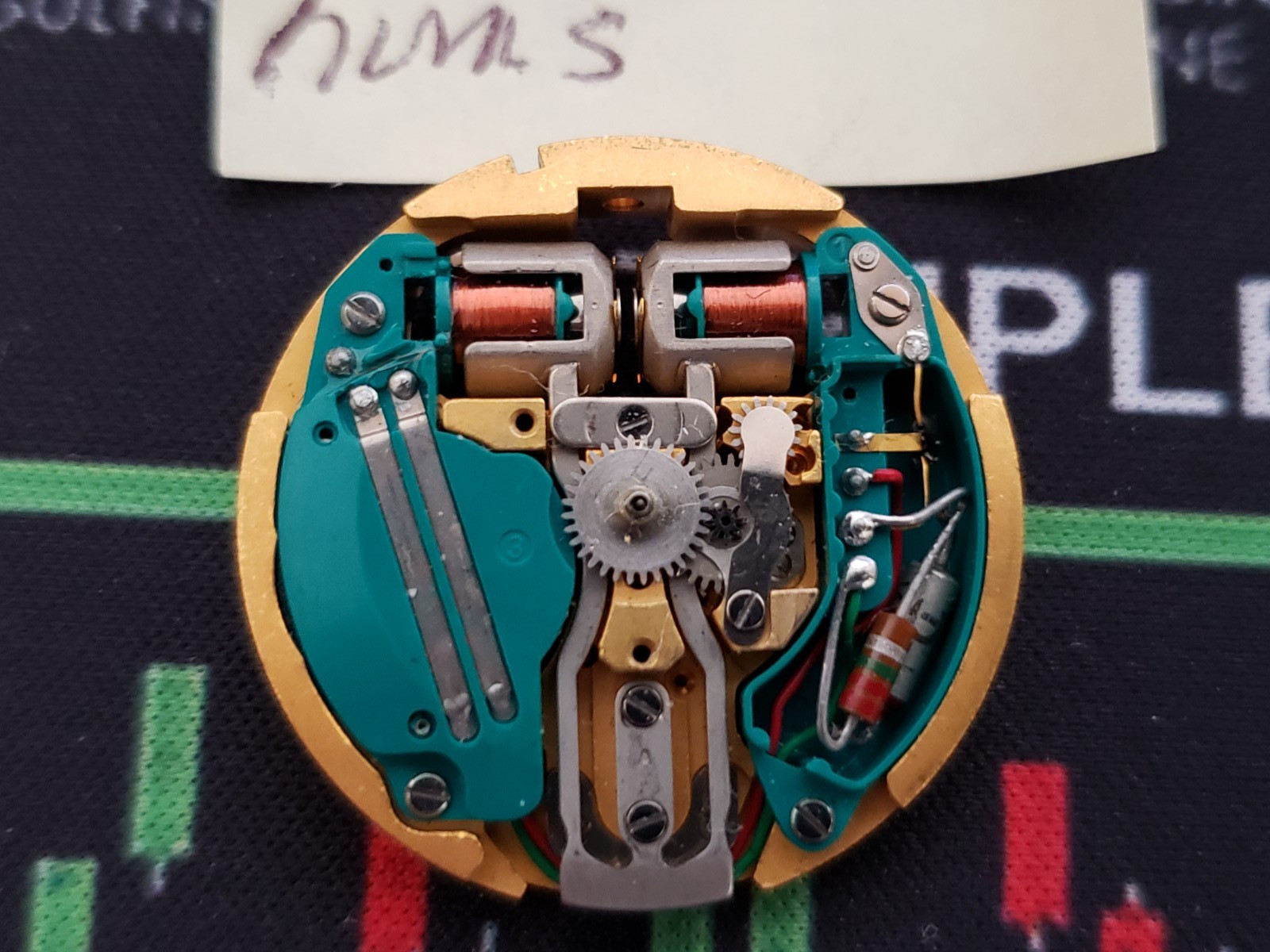 3 Vintage 28.5mm Accutron 214 Tuning Fork Men’s watch Movements