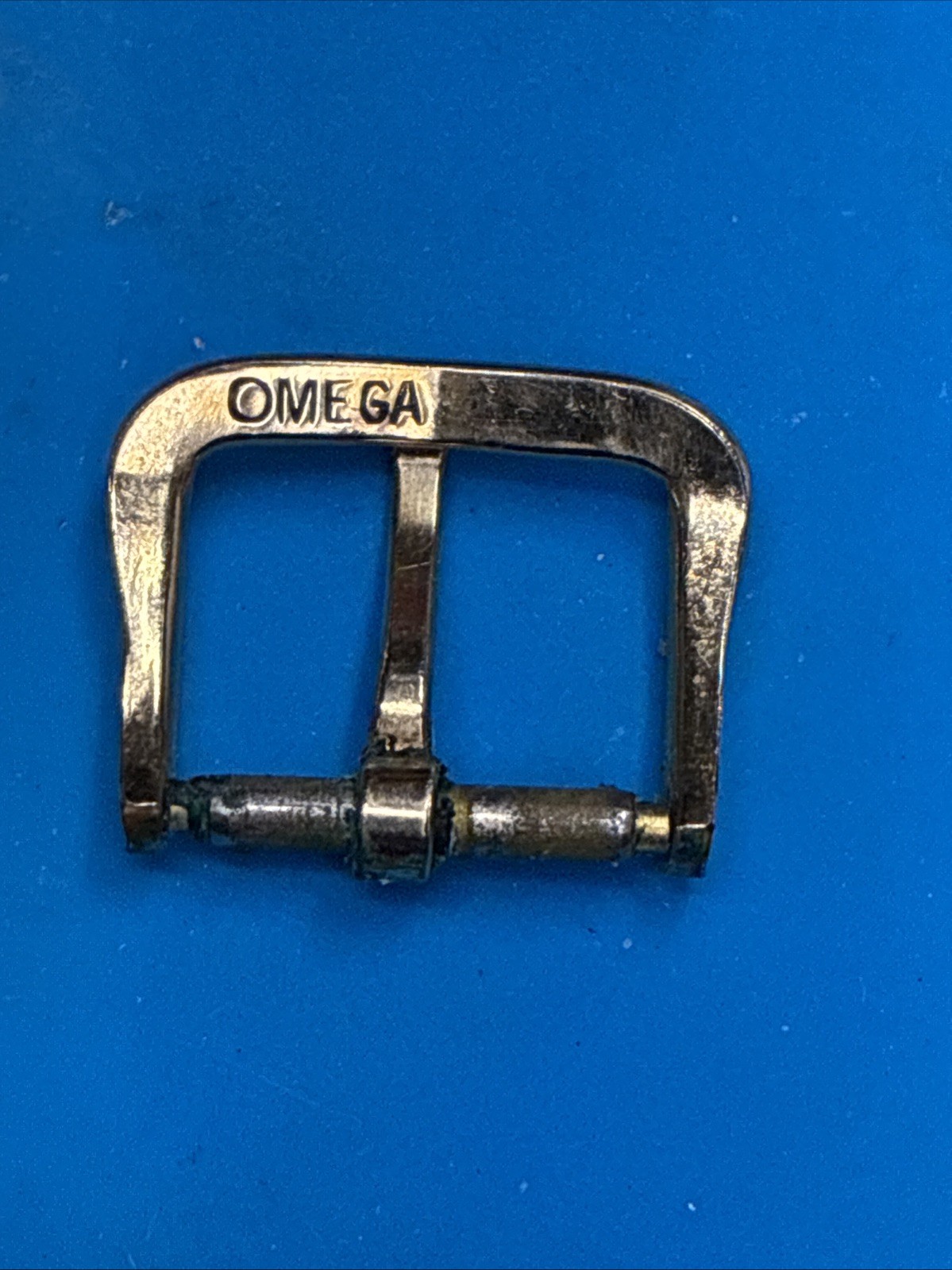GENUINE VINTAGE OMEGA GOLD FILLED WATCH BUCKLE 13.2mm