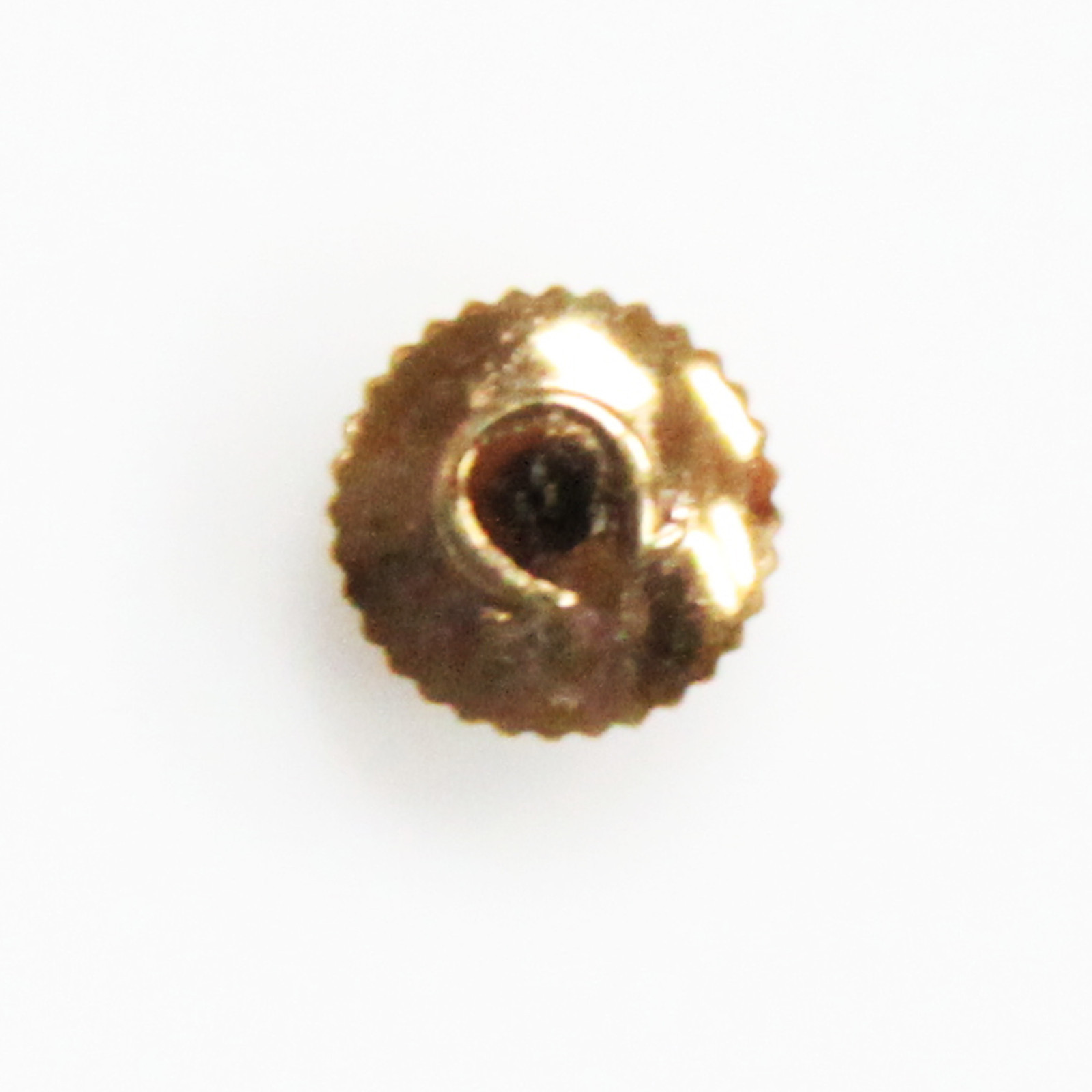 Genuine Authentic Omega Replacement Watch Parts Gold Finish 4.4 x 2.3mm Crown
