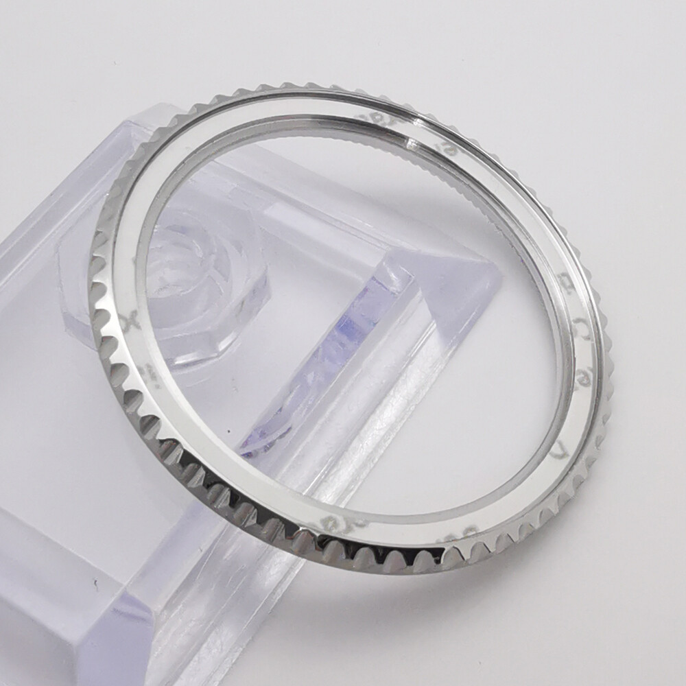 40.8mm*32.6mm silver/gold/rose gold/black watch bezel insert fit 40mm mens watch