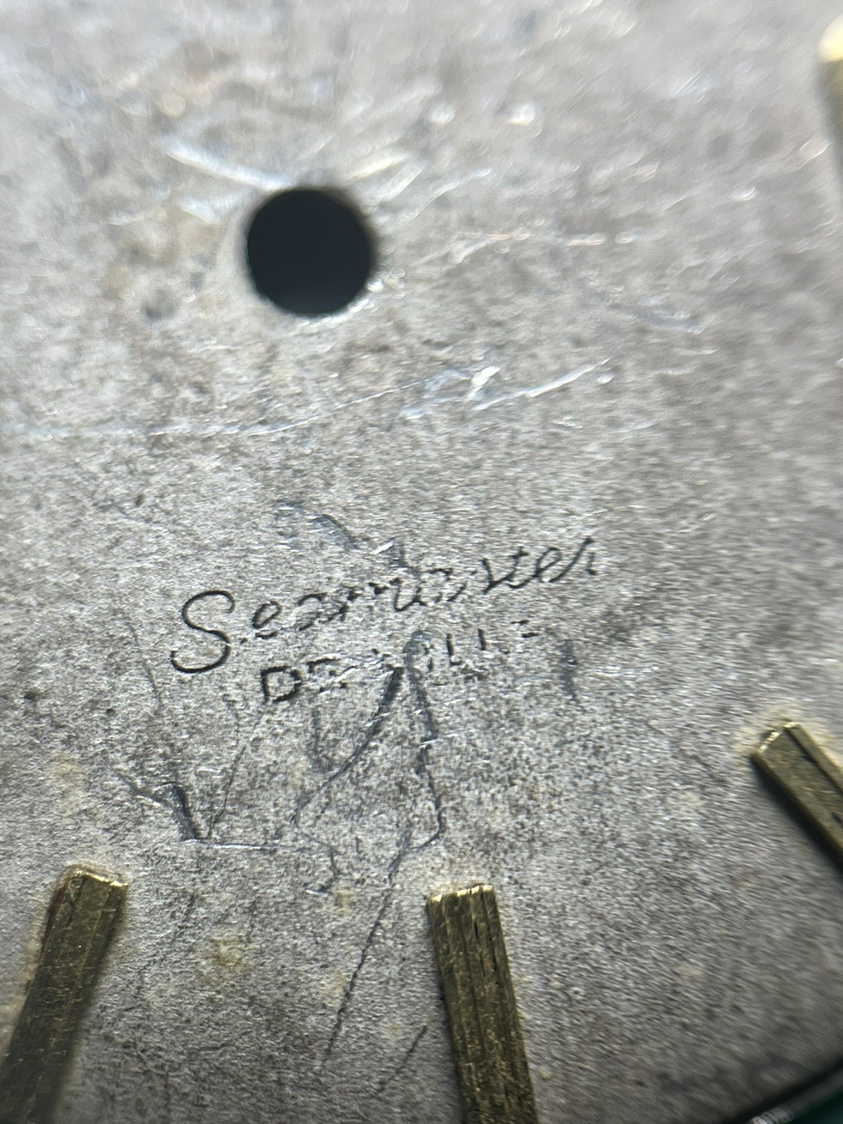 Vintage Omega Seamaster Deville Automatic Dial From A Cal. 565 Movement