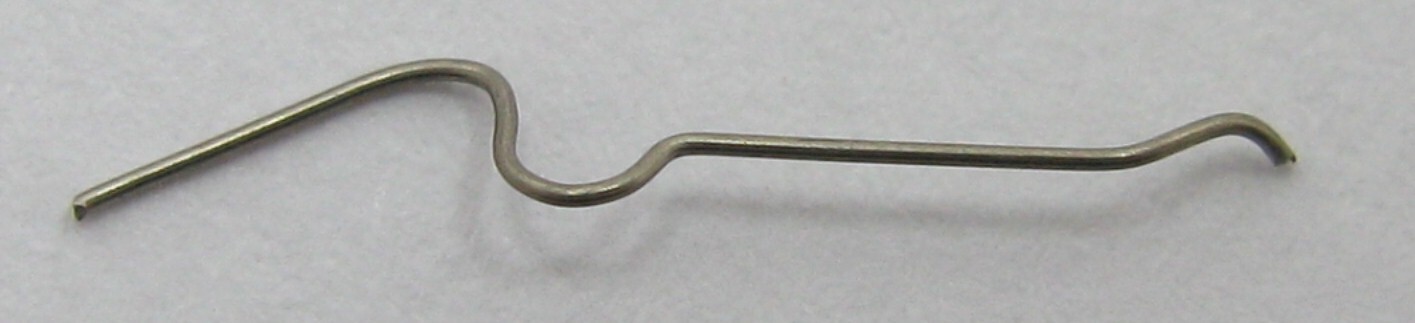 Landeron 48 … chronograph one(1) fly back lever spring #8340 * LONG 12 mm *