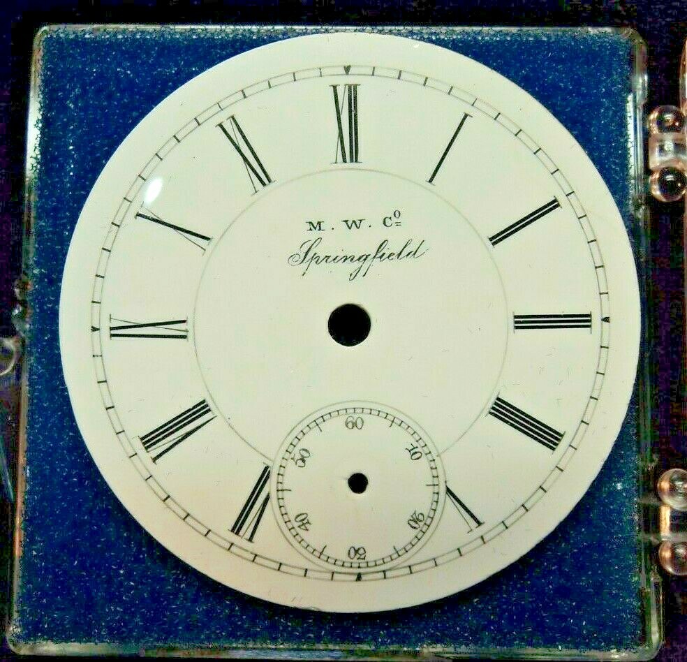 45.3MM (1-13/16″) Marvin Watch Co Springfield (Swiss Fake) 18 Size Watch Dial