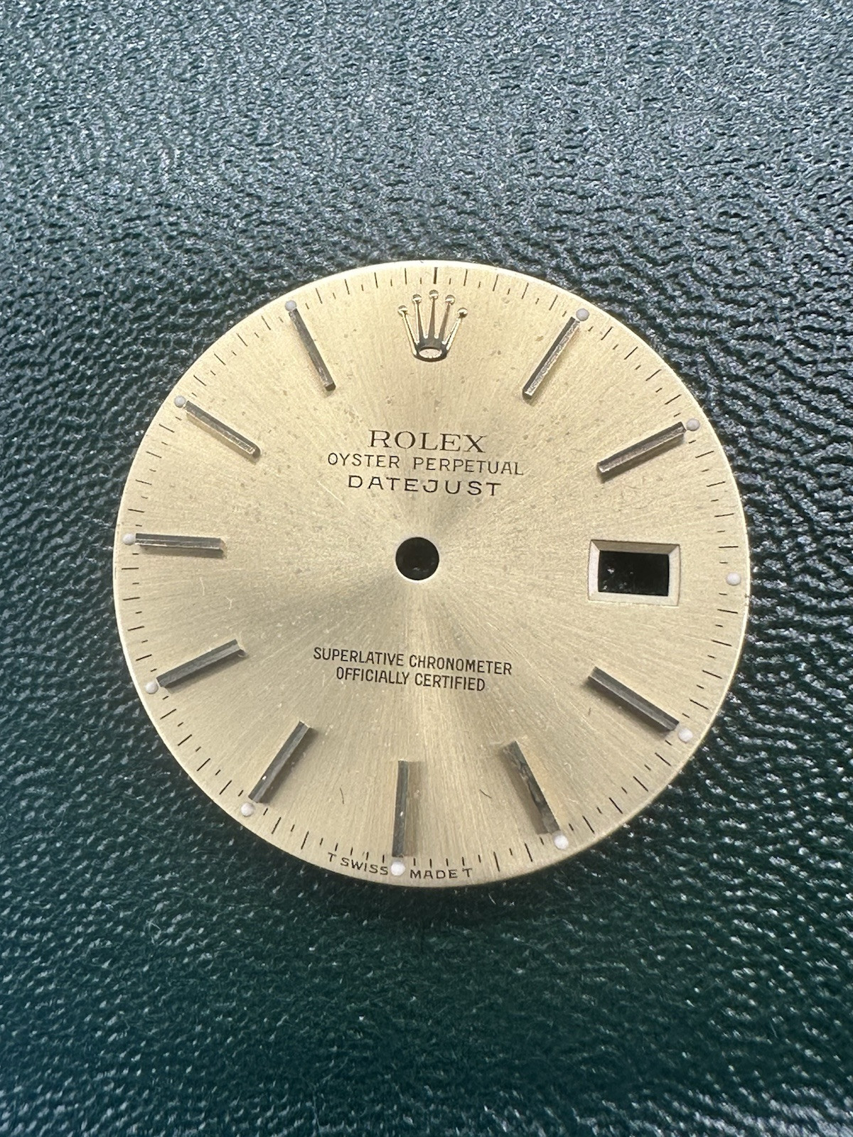 Rolex Datejust Dial For 16013 16233 16203 – Champagne
