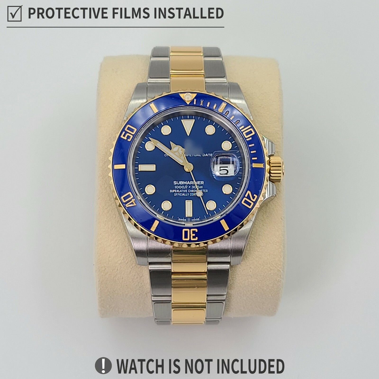 (INNOVSHELL) Anti-Scratch Film for Rolex Submariner 126613LB