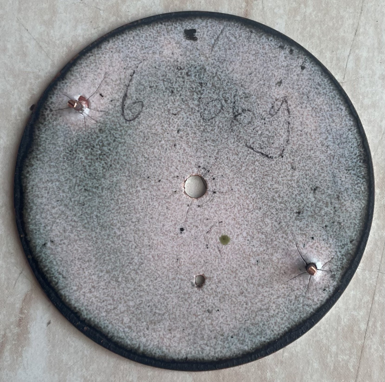 Original Swis Antique Porcelain Dial for Pocket Watch L.U.C Louis Ulysse Chopard
