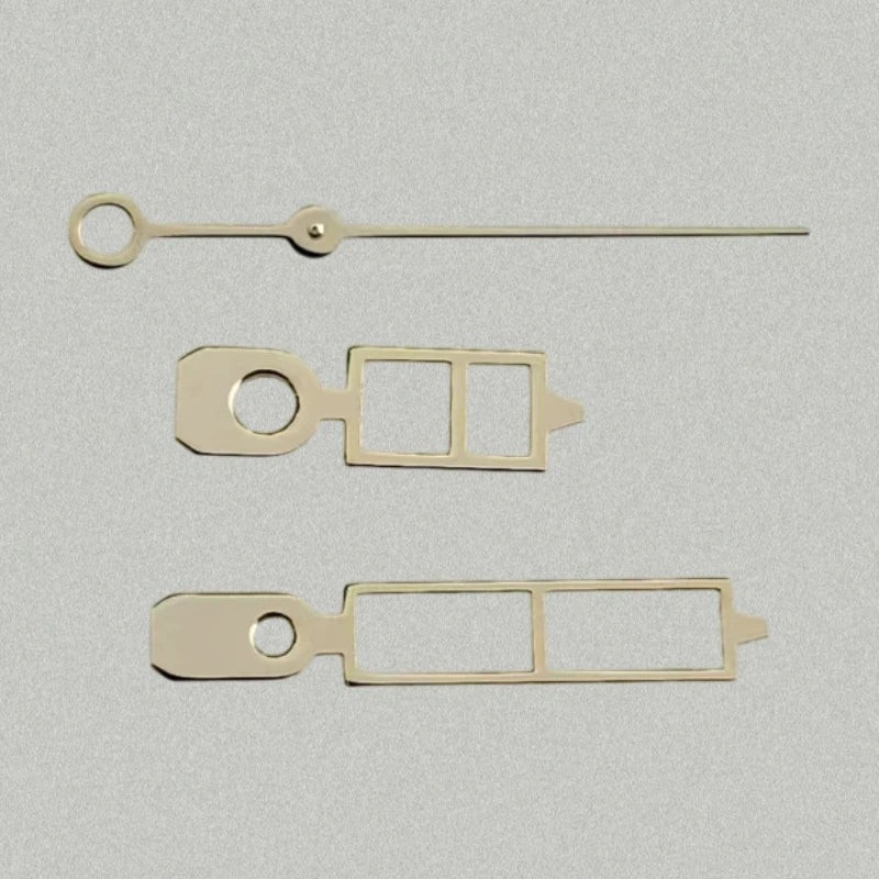 8mm*12mm*12.5mm Modified Square Hollow Watch Hands for NH35/NH36/4R/7S Movement