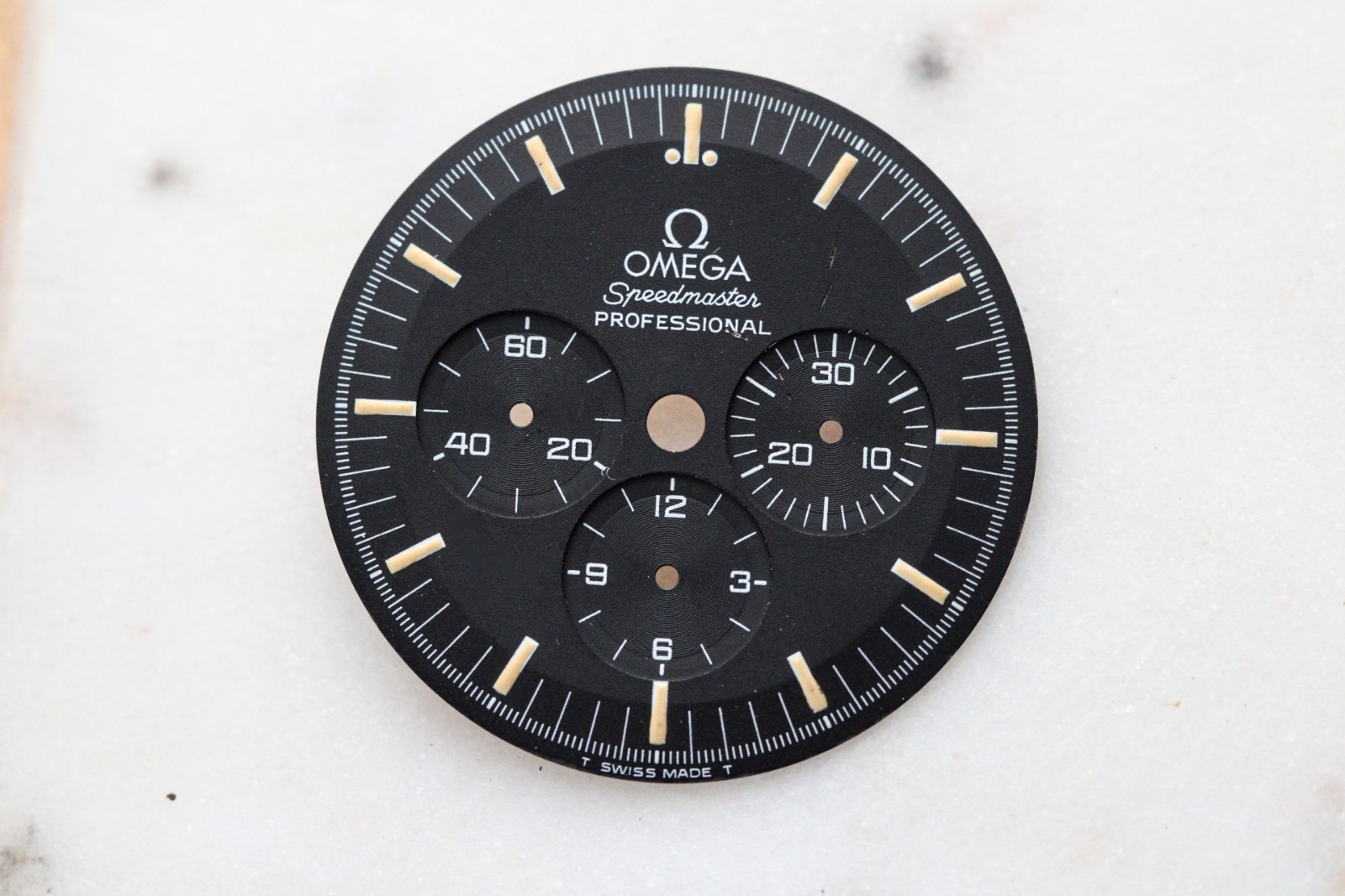 Vintage Omega Speedmaster 145.022-71 Singer Step Dial Cal 861