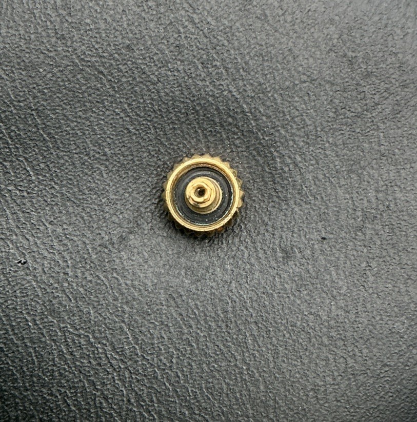 Genuine Rolex 24-600-8 18k Yellow Gold 6mm Winding Crown Refurbished (J34)