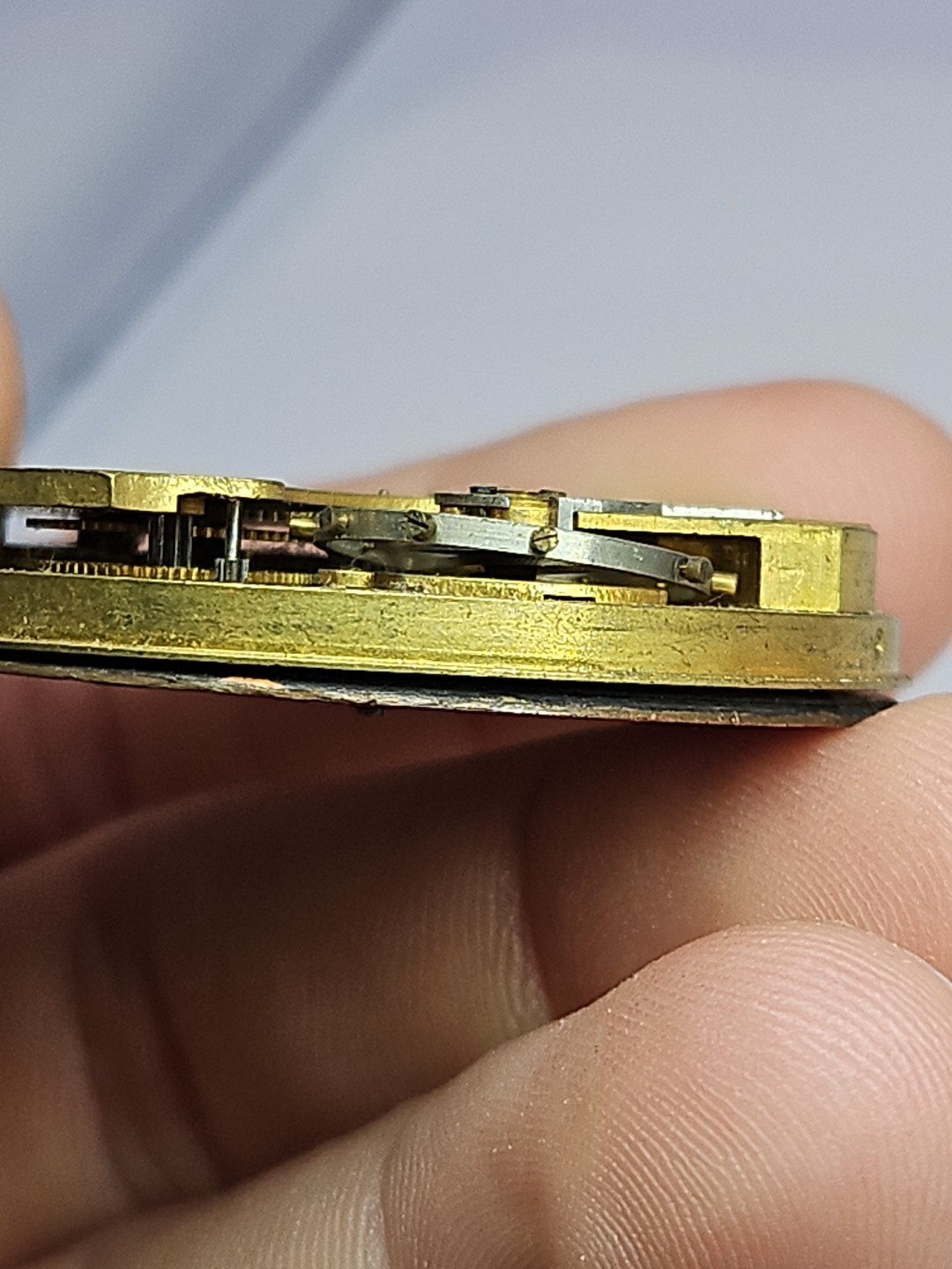 ENGLISH WATCH CO LONDON POCKET WATCH MOVEMENT 16j 43.1mm For Parts/Repair
