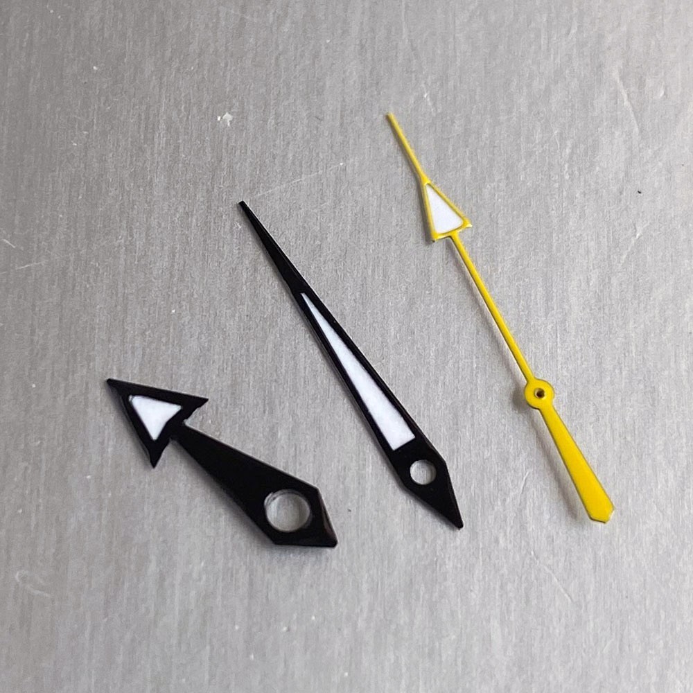 New Luminous Arrow Style Watch Hands Replacement For Miyota 8215/NH35/PT5000