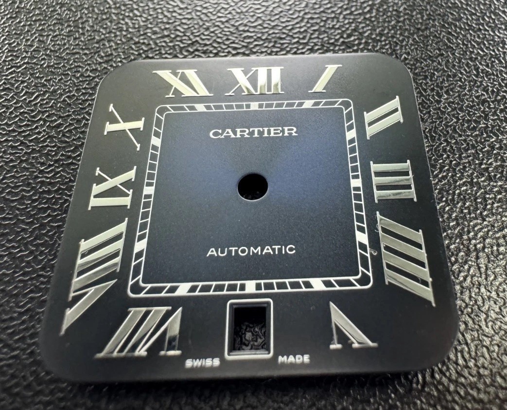 Cartier Santos Blue Dial – Swiss Made – 26.2mm – Genuine Style Replacement Part
