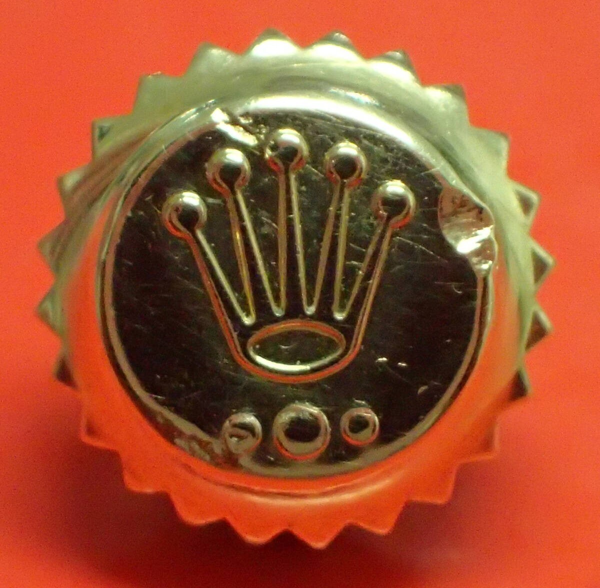 ROLEX Original 704-8 Crown 7mm – Tested Winding Stem Fit Authentic Vintage
