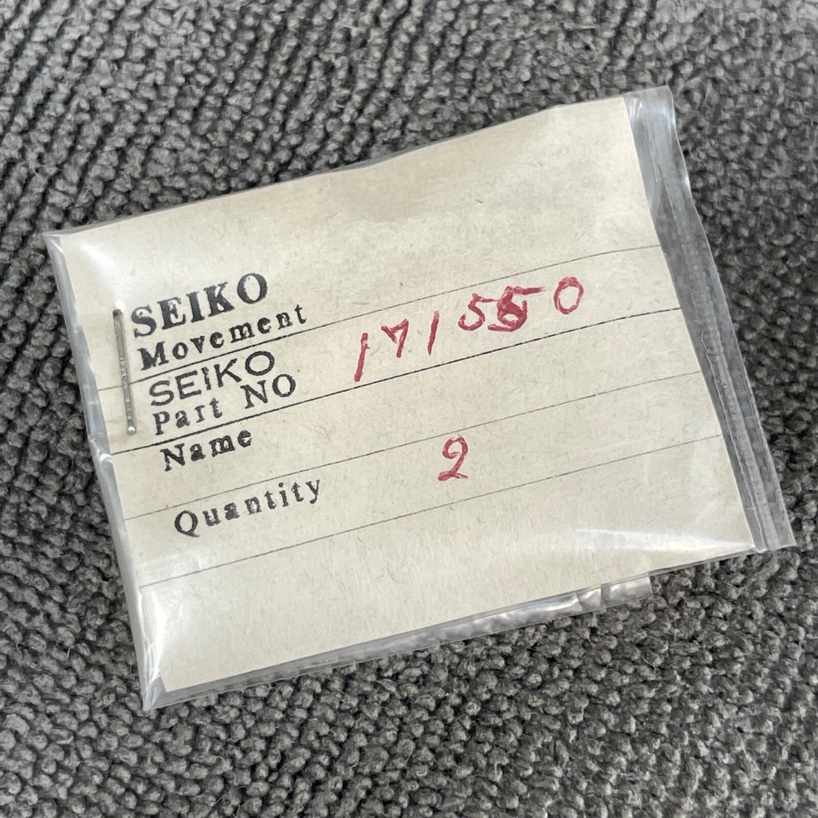 1x NOS GENUINE BALANCE COCK FOR SEIKOSHA LORD MARVEL 23j