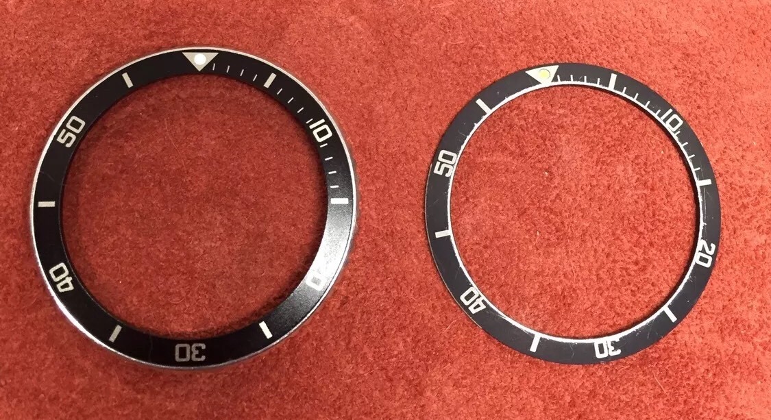 Custom Bezel Insert: Monnin Jumbo 980.006 844 Tag Heuer 1000 Professional Diver