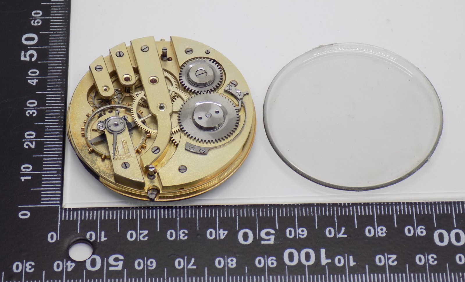 IWC 1888 International Watch Co. Schaffhausen 15J Pocket Watch Movement Parts