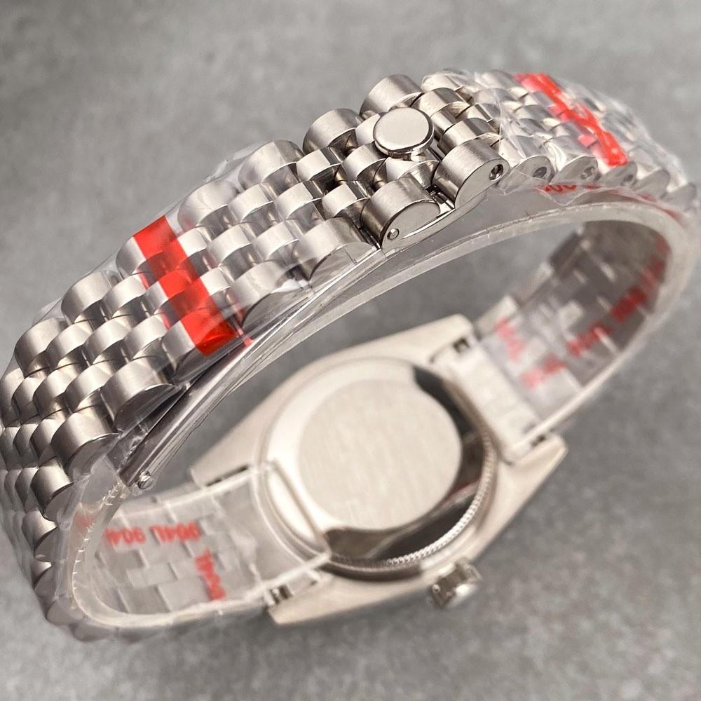 31MM Case Sapphire Jubilee Strap Fit NH05 NH06 Automatic Lady Watch Fluted Bezel