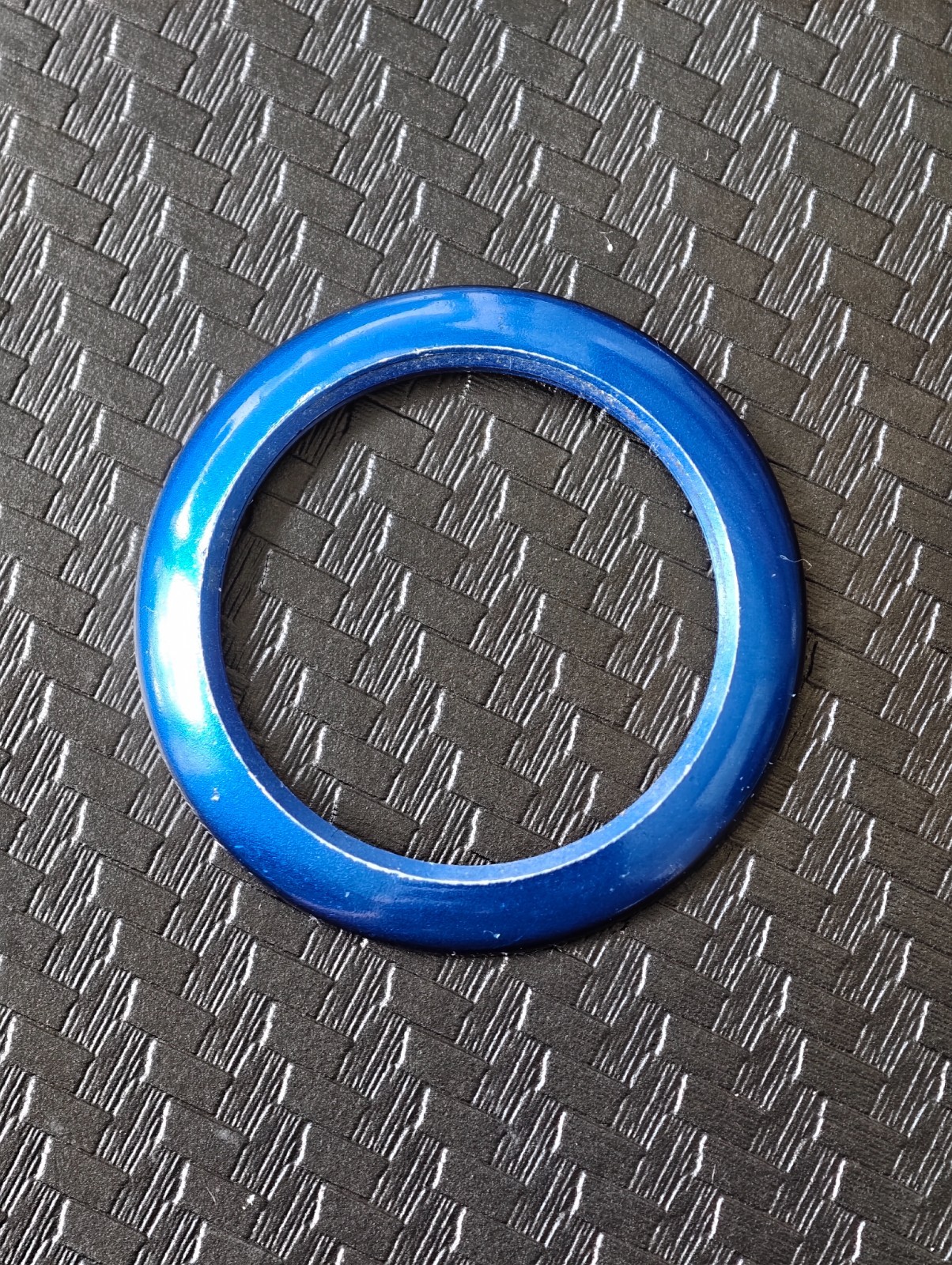1x Gucci Interchangeable Dark Navy Blue Metal Bezel For Model 1100L 1200L 11.12