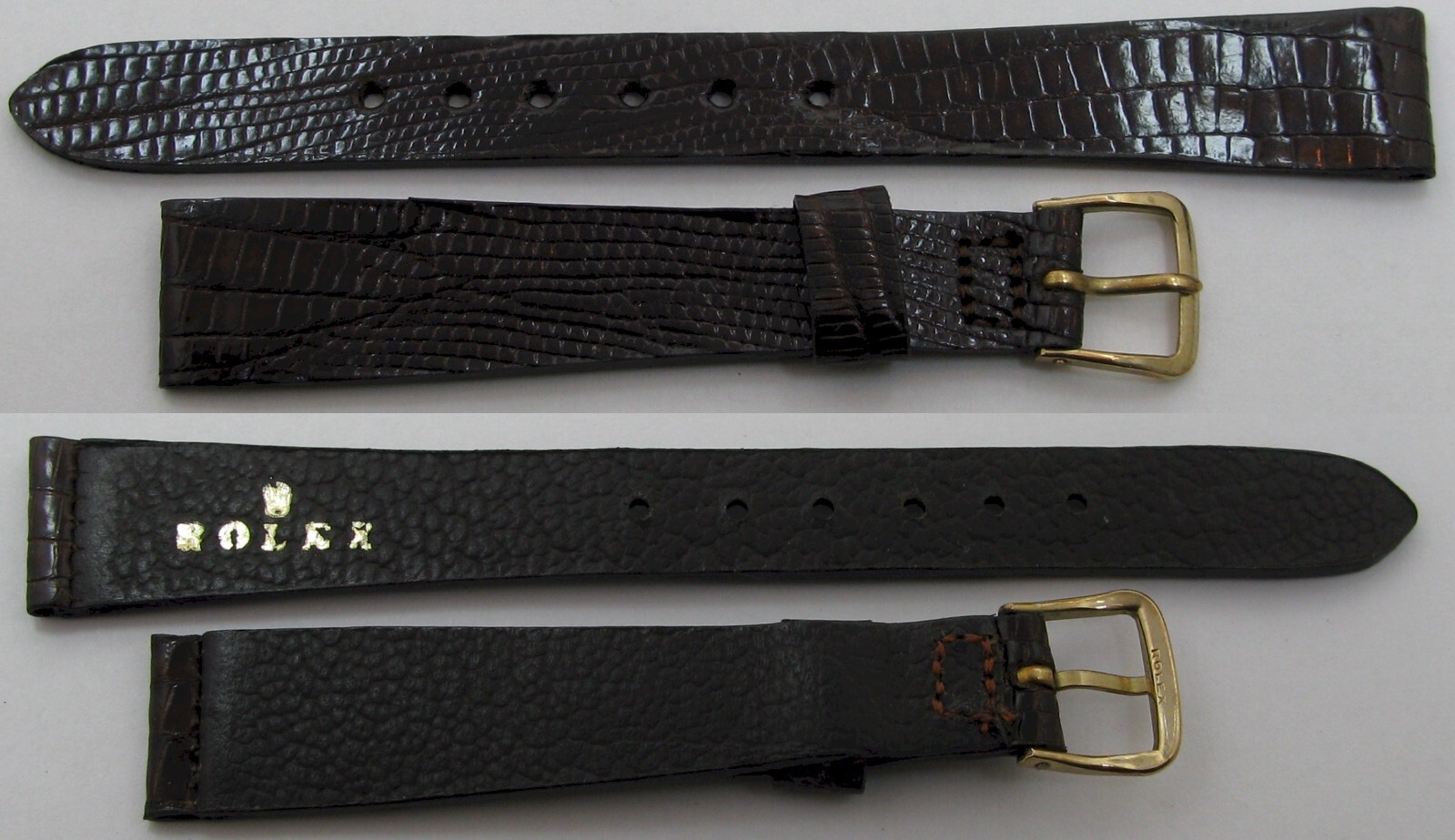 Lady Rolex Watch Buckle in gold plated 9 mm