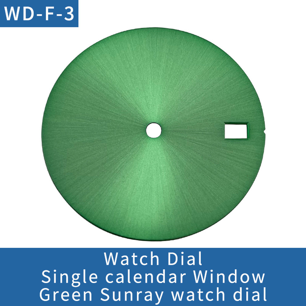 Watch Dial Dual Calendar 28.5mm For Skx007 Skx009 SPRD Fit Movement NH35 NH36