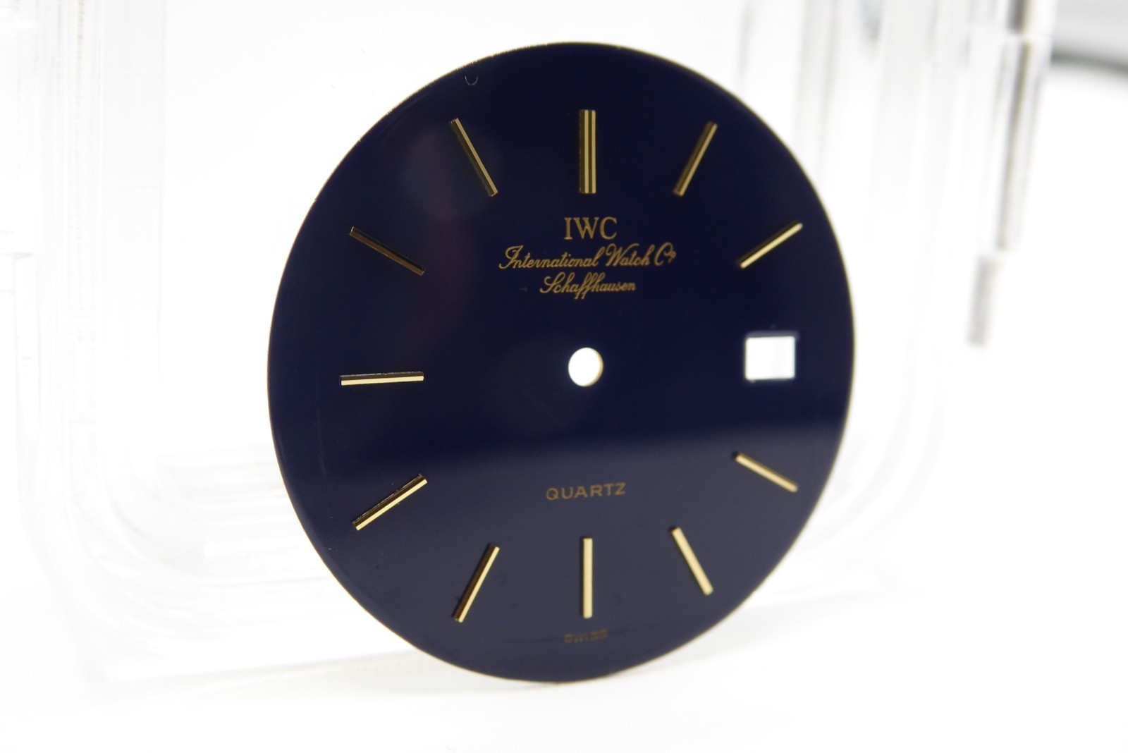 IWC Schaffhaussen vintage rare dark blue dial 30.5mm