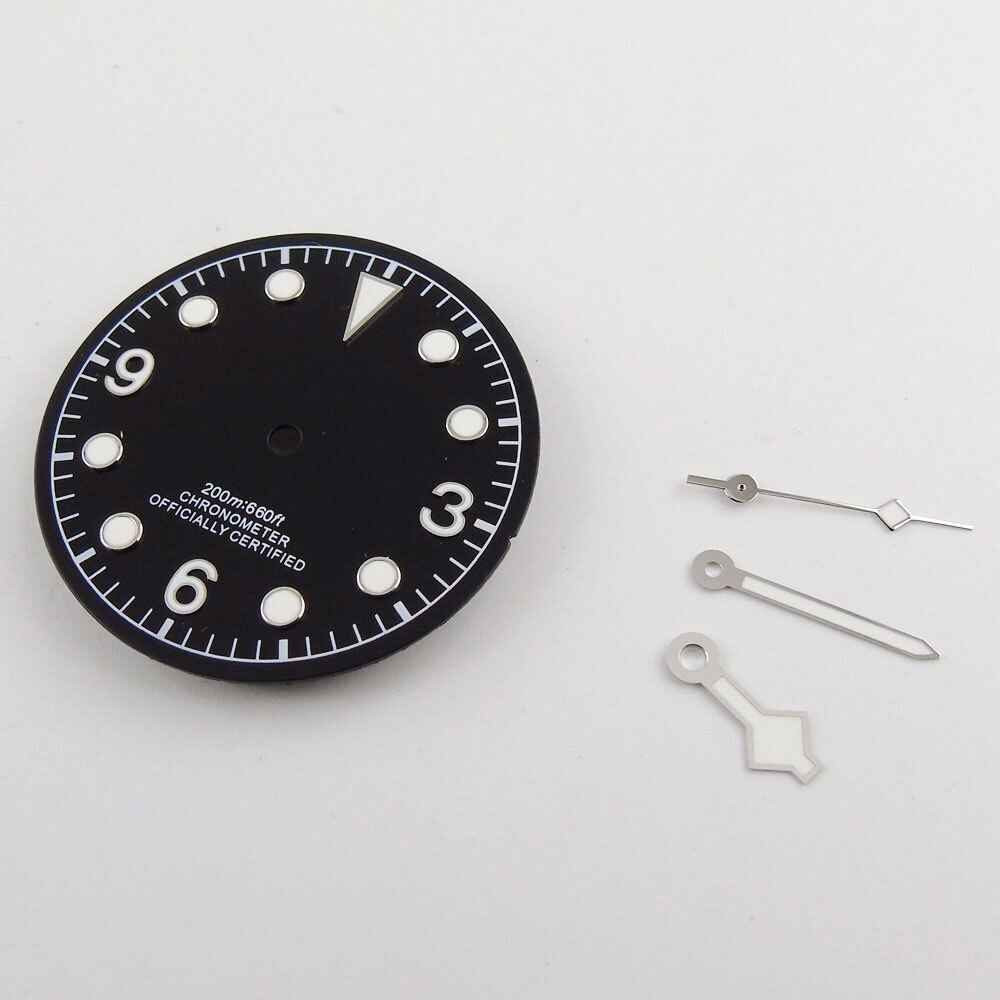 30.4mm Watch Dial+Hands Fit Miyota8215 821A DG2813 3804 ETA2824 PT5000 NH35 NH36
