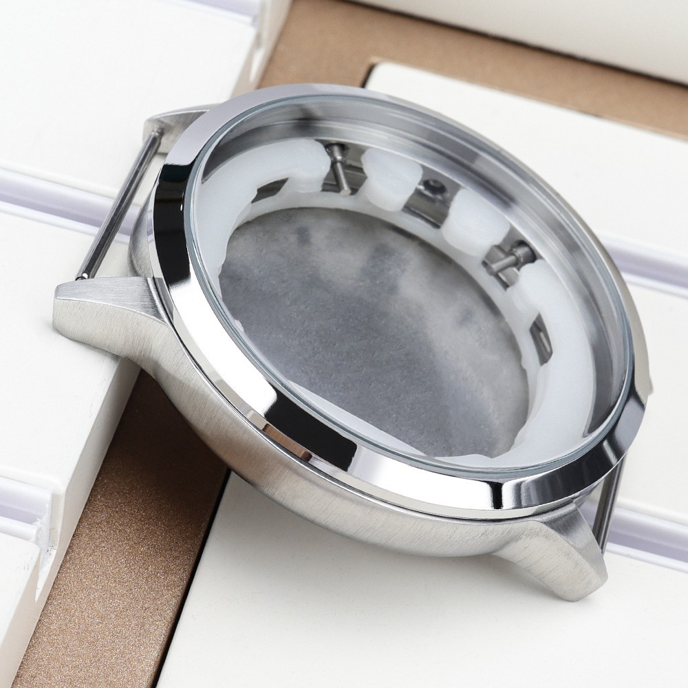 46.8mm Watch Case Stainless 100 Waterproof For Seiko VD53 Movement High quality