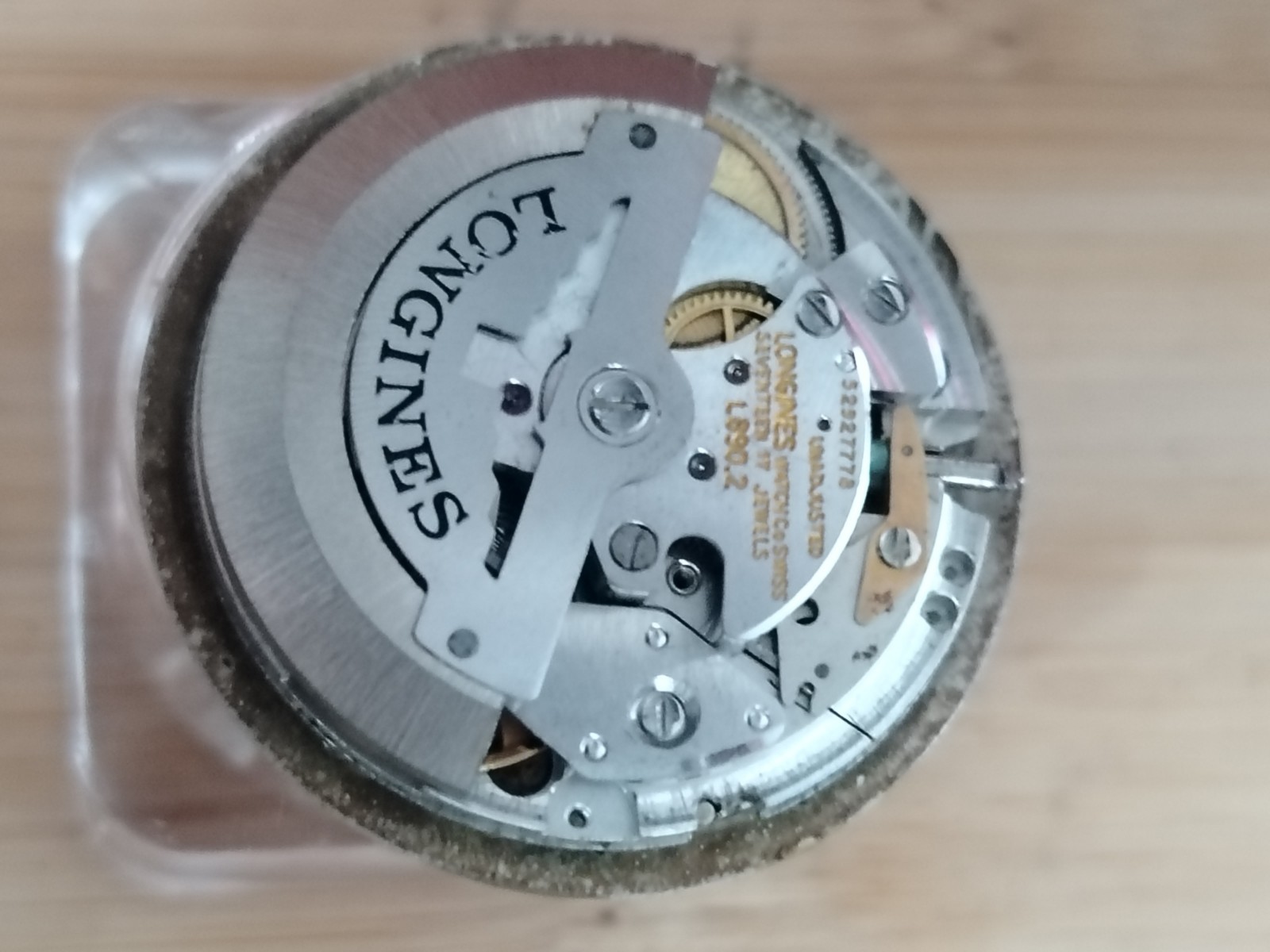 Vintage Longines Cal. L890.2 (17 Jewel) Automatic Wristwatch Movement For Parts