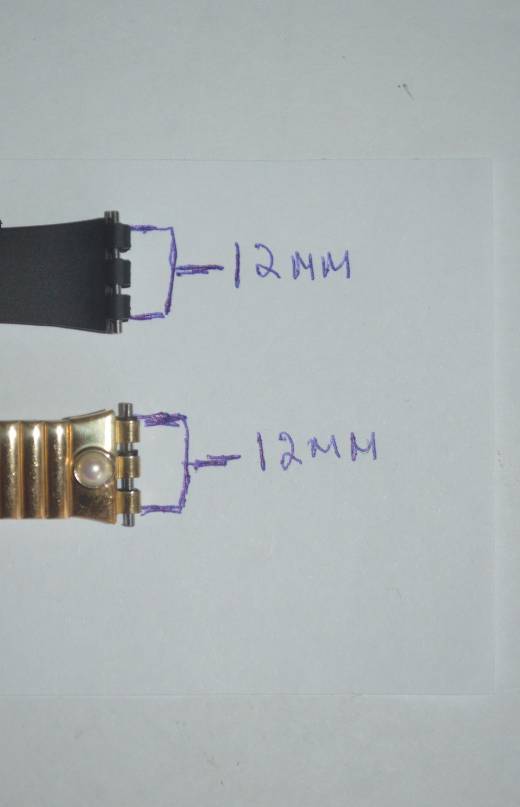 Swatch Watch 10 Metal Pins 5 For 17mm Straps 5 for 12mm Swatch Watch Circa 1990s