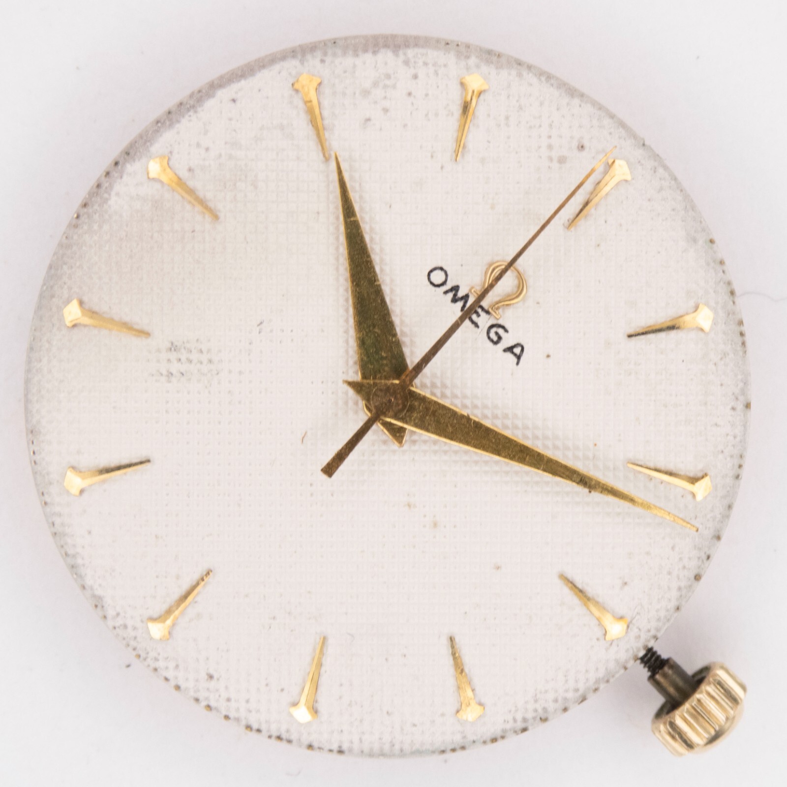 Vintage Omega Caliber 371 17-Jewel Wristwatch Movement, Keeps Time