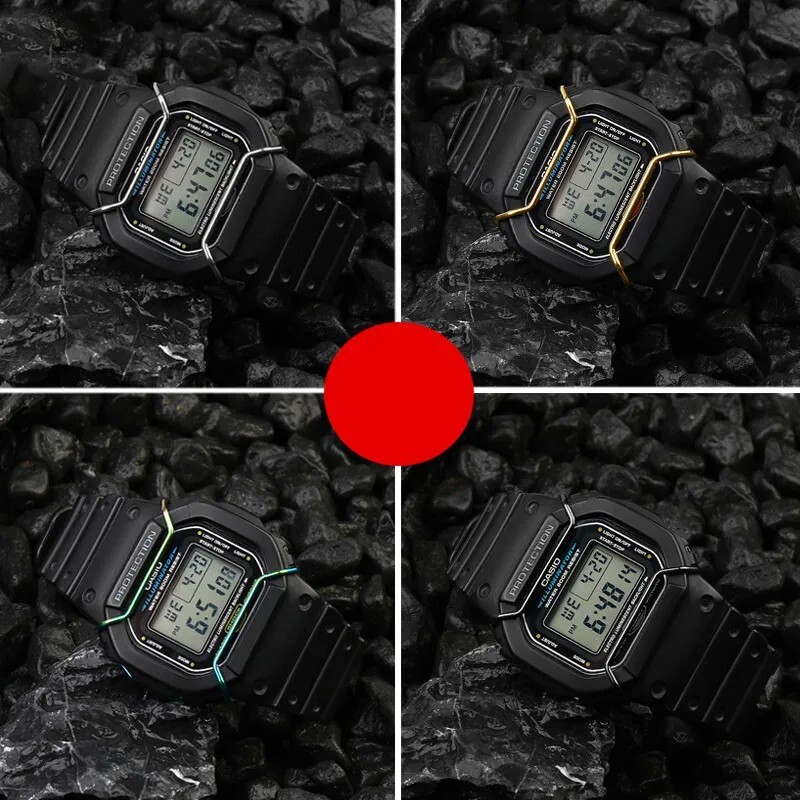 Anti-scratch Metal Guard Bumper Protector for Casio G-Shock Watch DW5600/5610