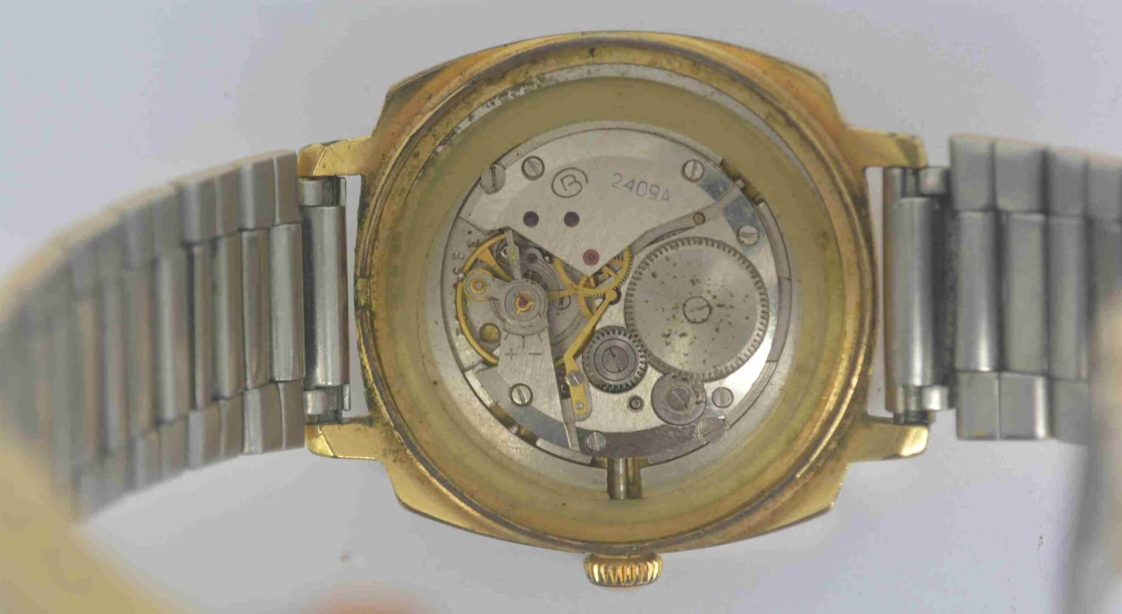 Vintage SEKONDA Gold Plated Watch. Cal: 2409A. Ready To Wear
