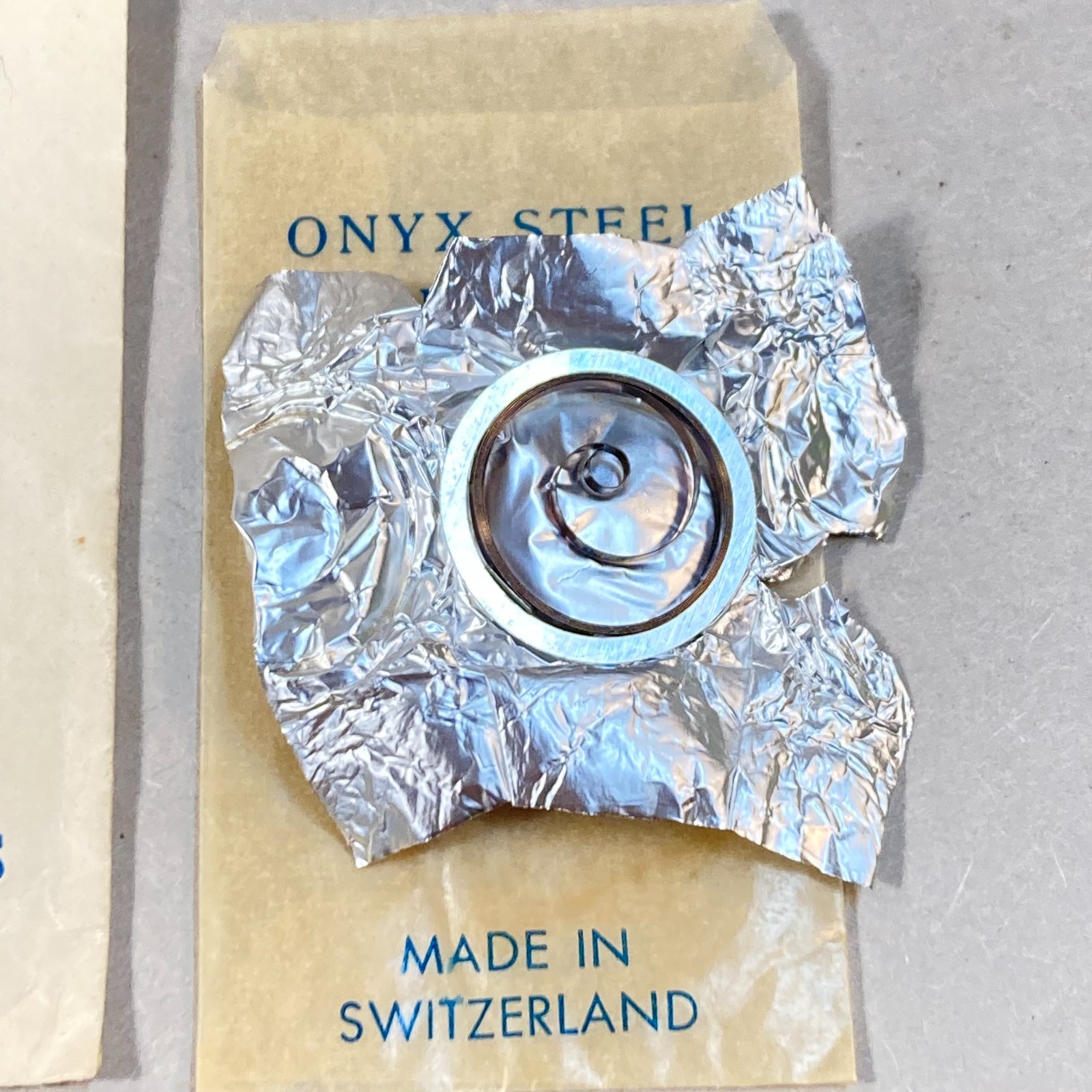 PM Onyx-Steel 2 Pc Mainsprings Bulova Watch Springs Watch Repair Switzerland