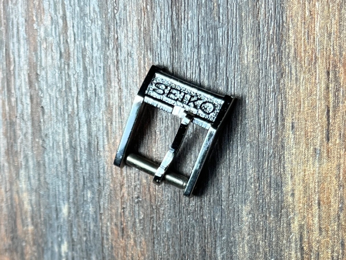 Seiko Ladies Womens Watch Buckle 9mm Vintage Band Silver Tone SS Used Japan