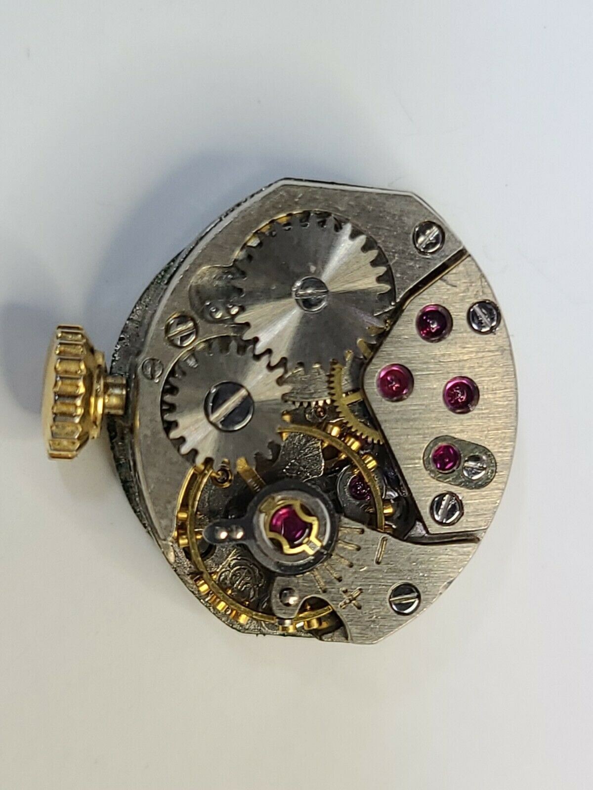 ETA 2485 Tenax Watch Movement 17 Jewels with dial and hands