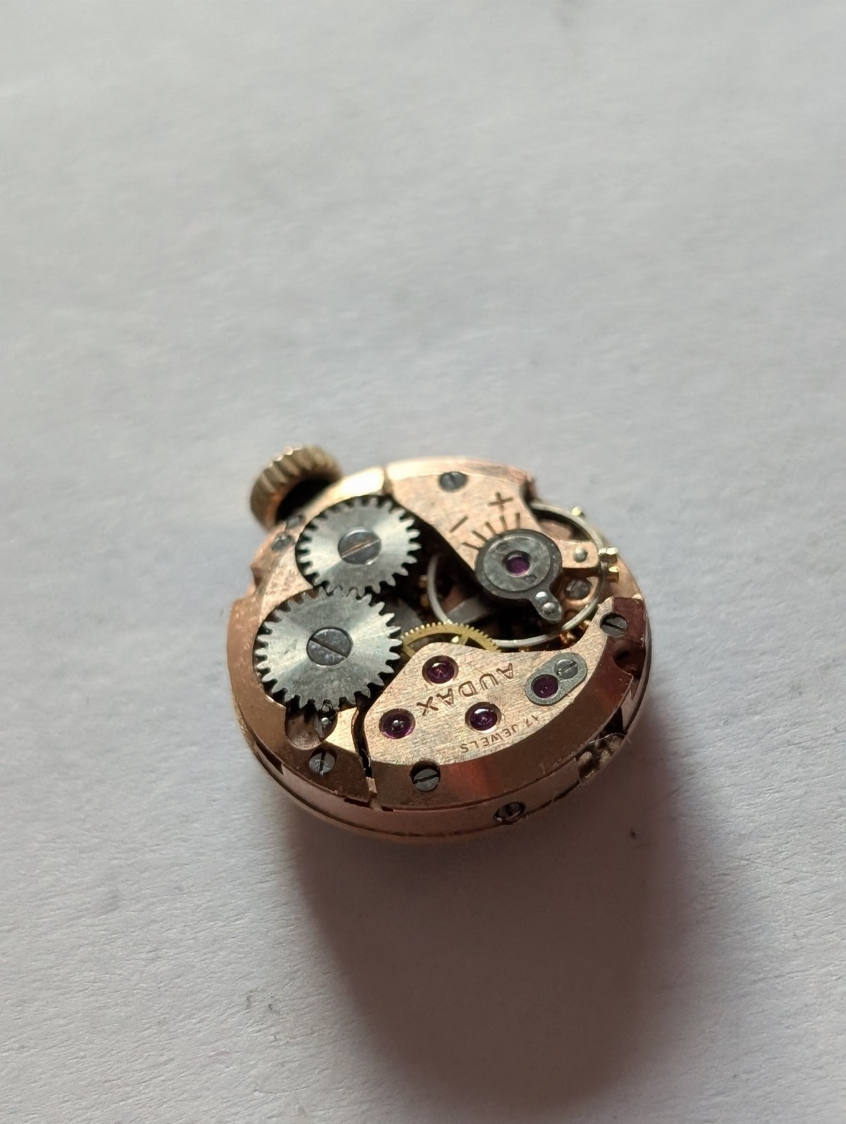 Vintage ETA 2410 Mechanical Watch Movement (Spares/Repairs/Bad Balance)