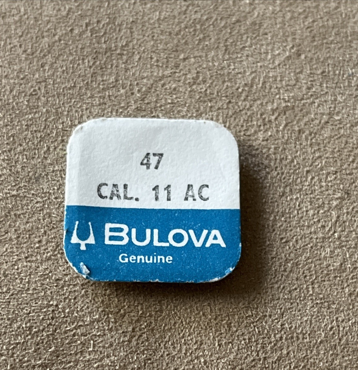 Bulova Watch Part DIAL SCREW #47 11AC (3 Pieces) Genuine Sealed