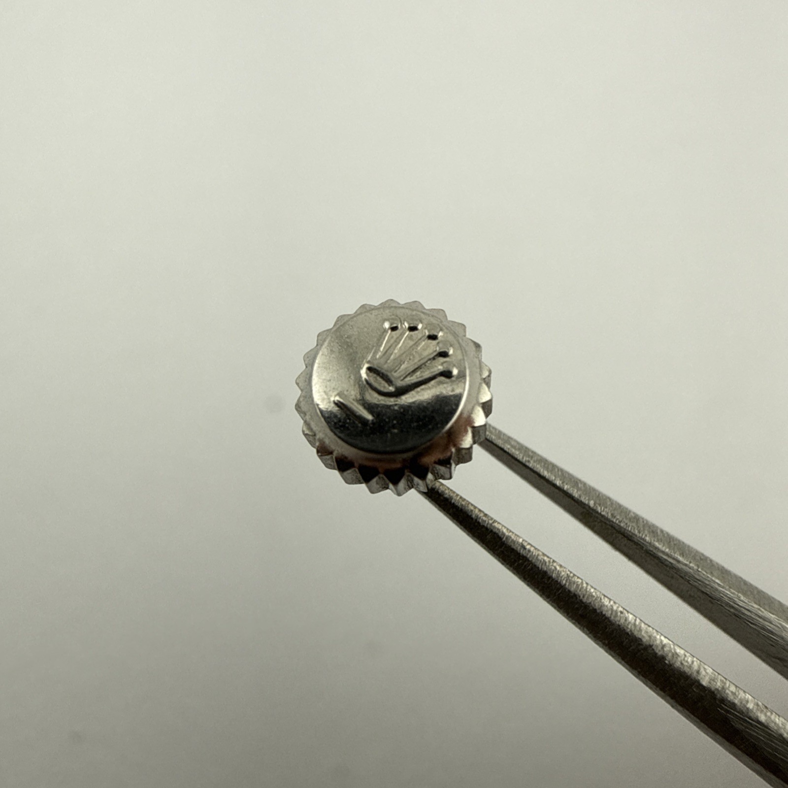 Genuine Rolex Stainless Steel 5.2mm Watch Crown