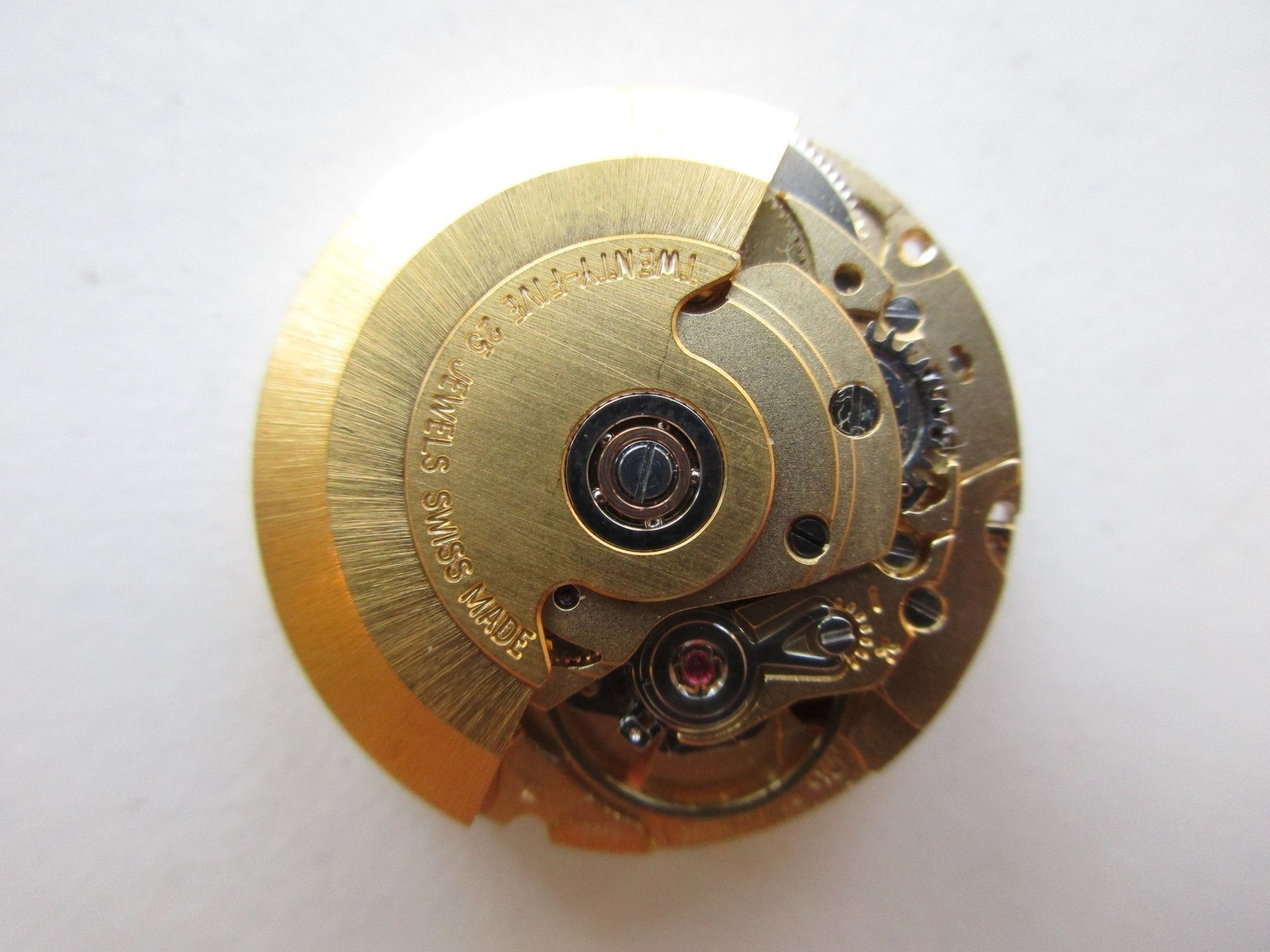 ETA cal. 2836-2 Swiss automatic watch movement – date at 3 – running