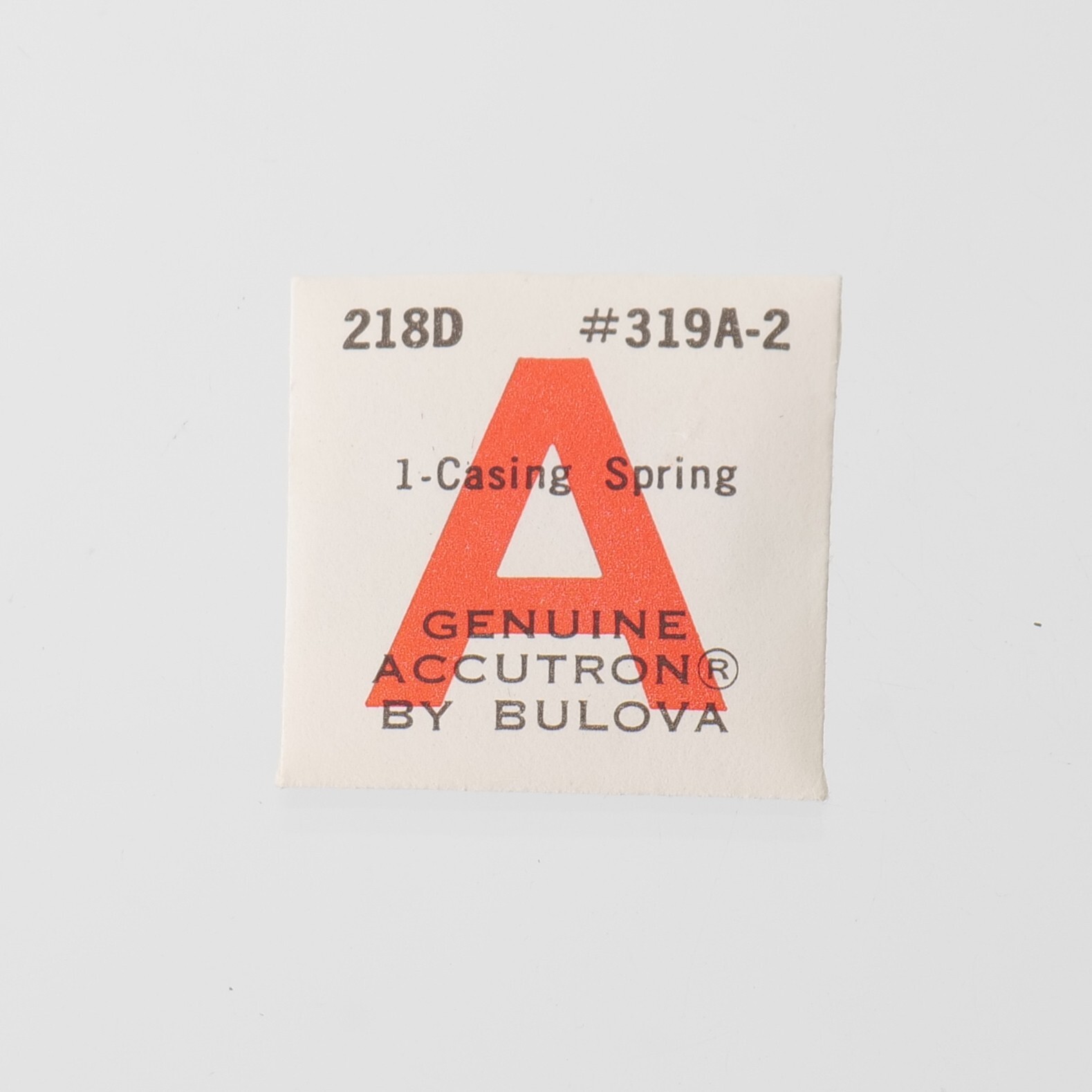 NOS Bulova Accutron 218D Casing Spring Watch Part #319A-2 Watchmakers (C5D4)