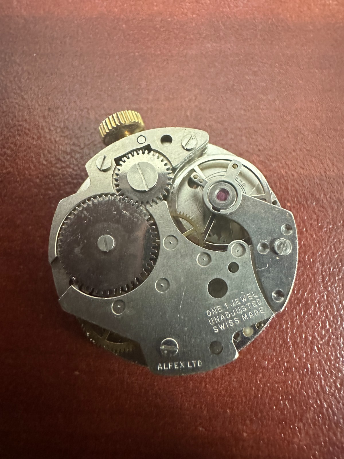 Vintage Fashion Heart Shape Mechanical Movement Watch Unbranded For Parts/Repair